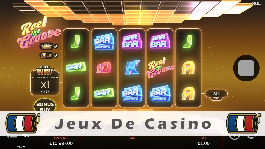 Démo de la machine à sous Reel The Groove MultiBoost 