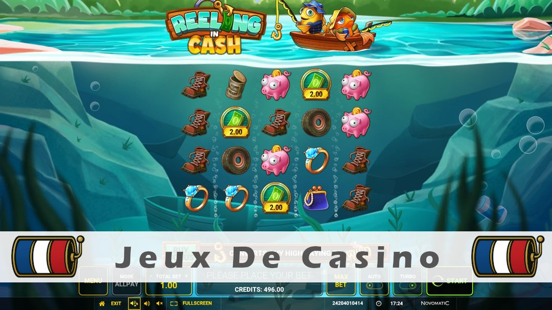 Démo de la machine à sous Reeling in Cash