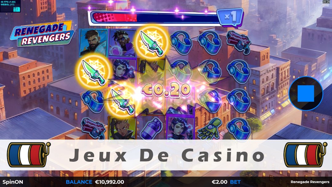 Démo de la machine à sous Renegade Revengers