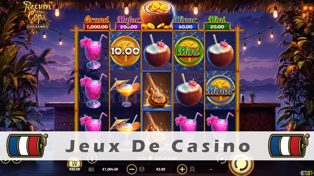 Démo de la machine à sous Return to the Copa Hold & Win