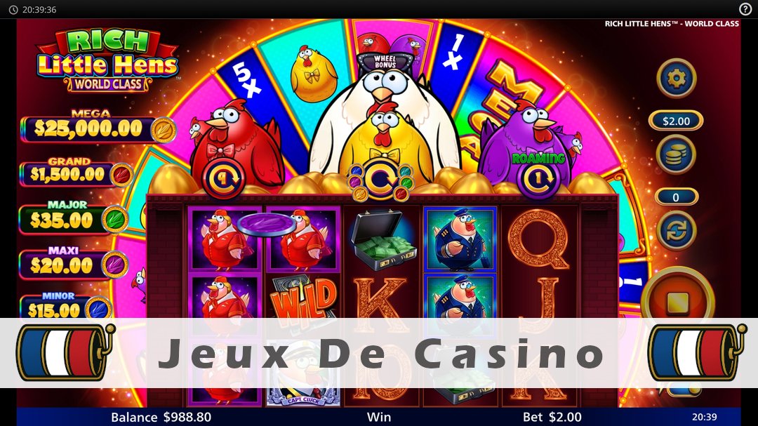 Démo de la machine à sous Rich Little Hens World Class