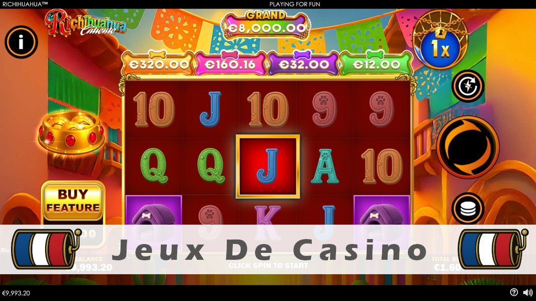 Démo de la machine à sous Richihuahua