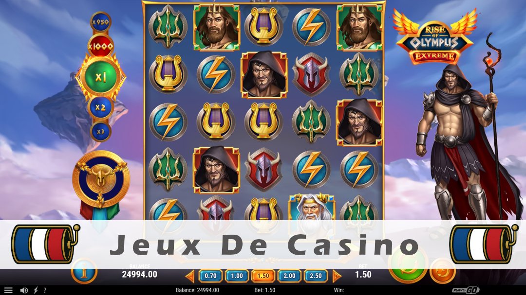 Démo de la machine à sous Rise of Olympus Extreme