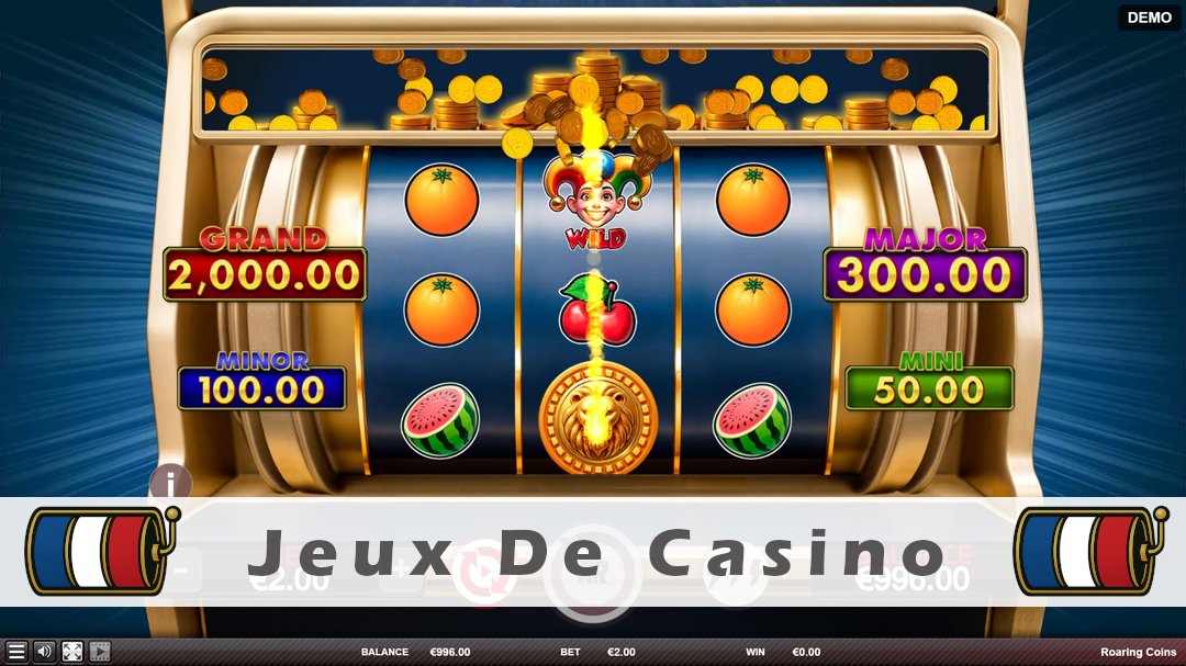 Démo de la machine à sous Roaring Coins