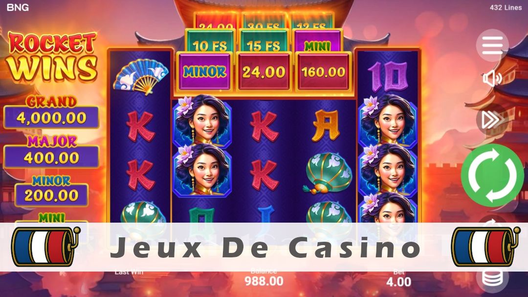 Démo de la machine à sous Rocket Wins