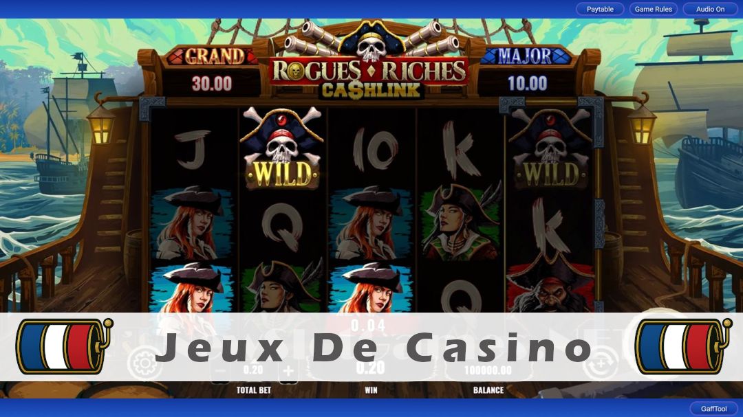 Démo de la machine à sous Rogues Riches Cashlink