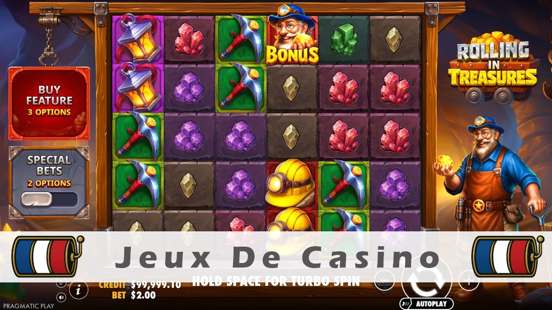Démo de la machine à sous Rolling in Treasures