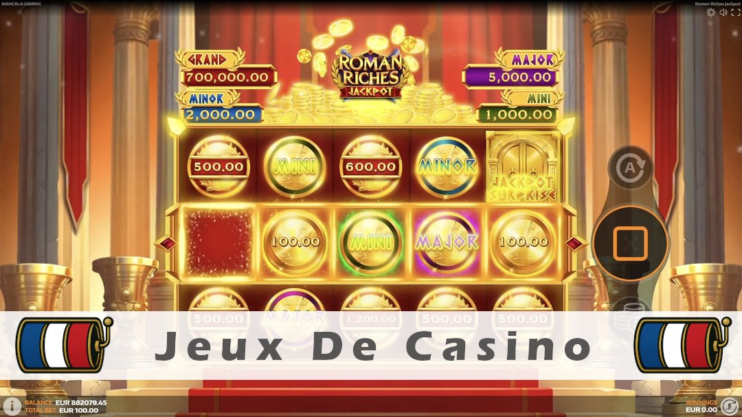 Démo de la machine à sous Roman Riches Jackpot