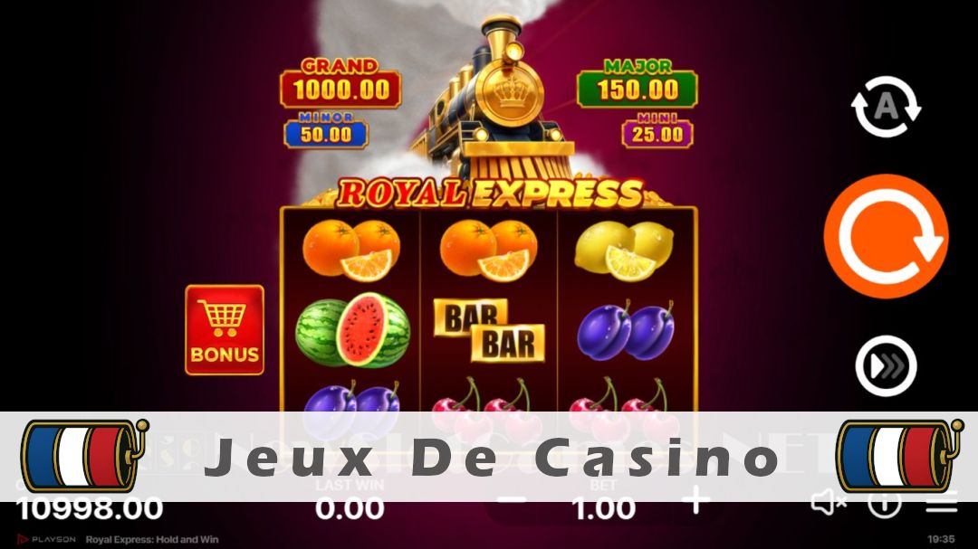 Démo de la machine à sous Royal Express