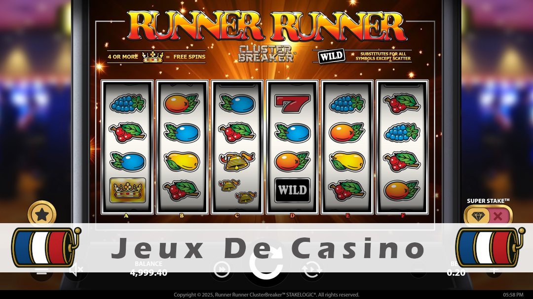 Démo de la machine à sous Runner Runner ClusterBreaker