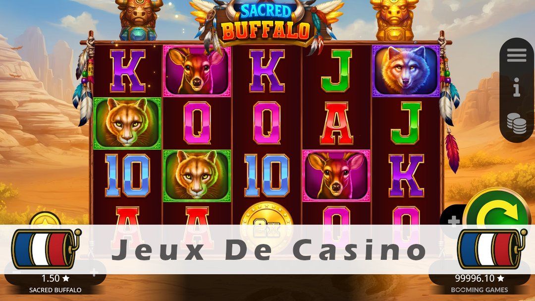 Démo de la machine à sous Sacred Buffalo