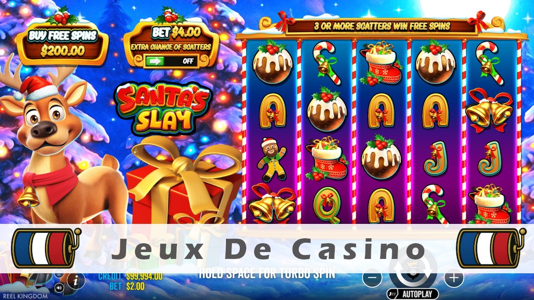 Démo de la machine à sous Santas Slay