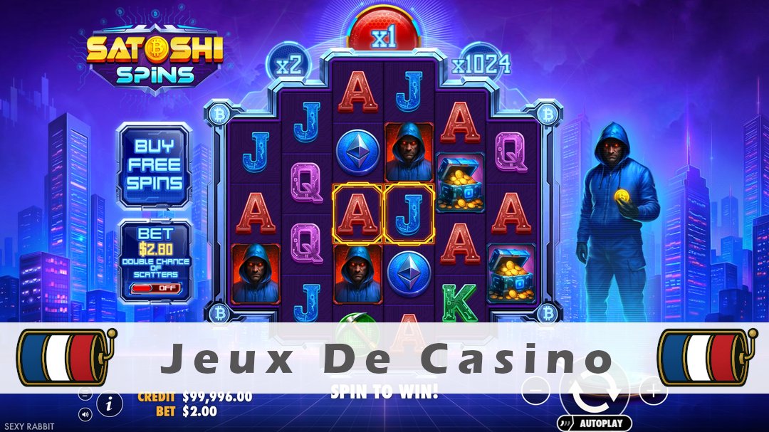 Démo de la machine à sous Satoshi Spins
