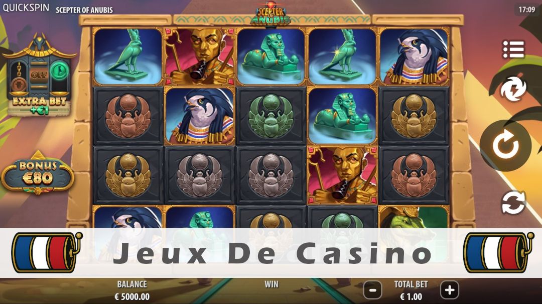 Démo de la machine à sous Scepter of Anubis