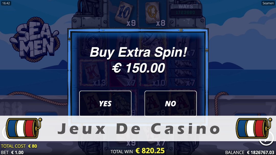 Démo de la machine à sous Seamen