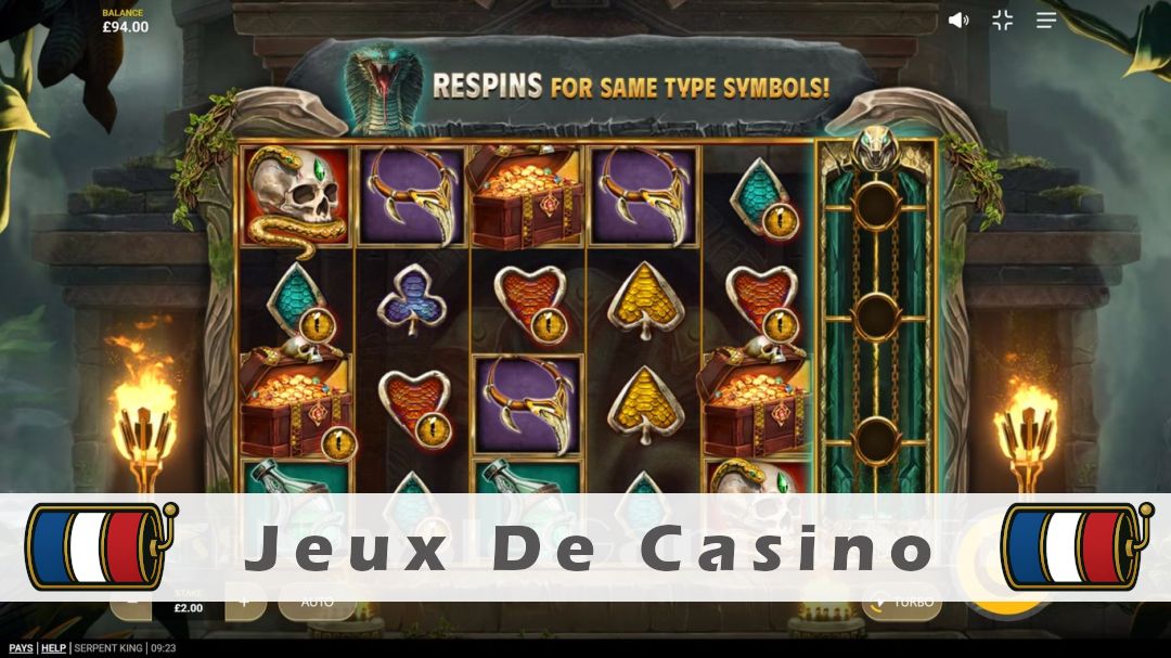 Démo de la machine à sous Serpent King