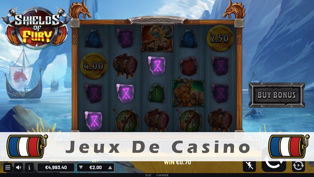 Démo de la machine à sous Shields of Fury