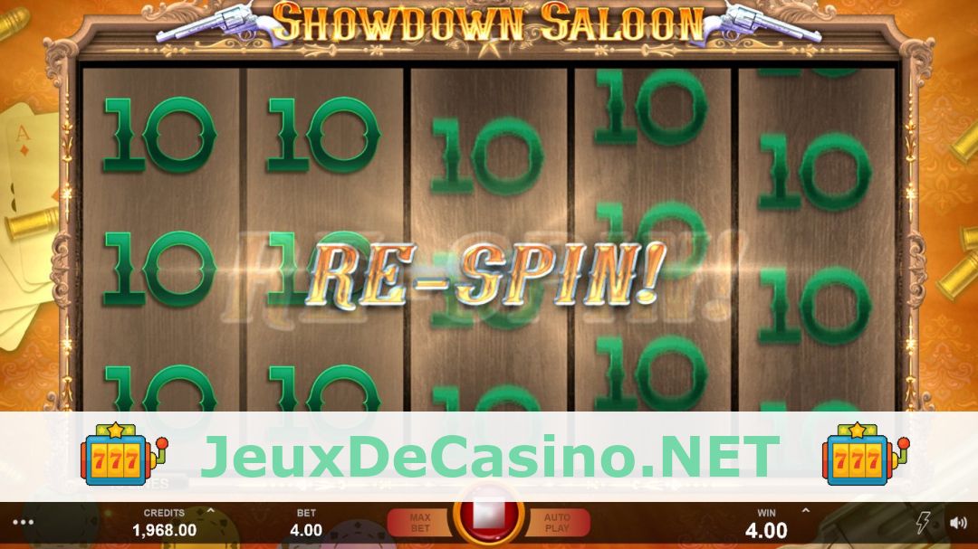 Démo de la machine à sous Showdown Saloon