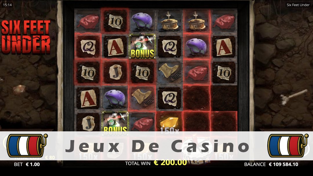 Démo de la machine à sous Six Feet Under