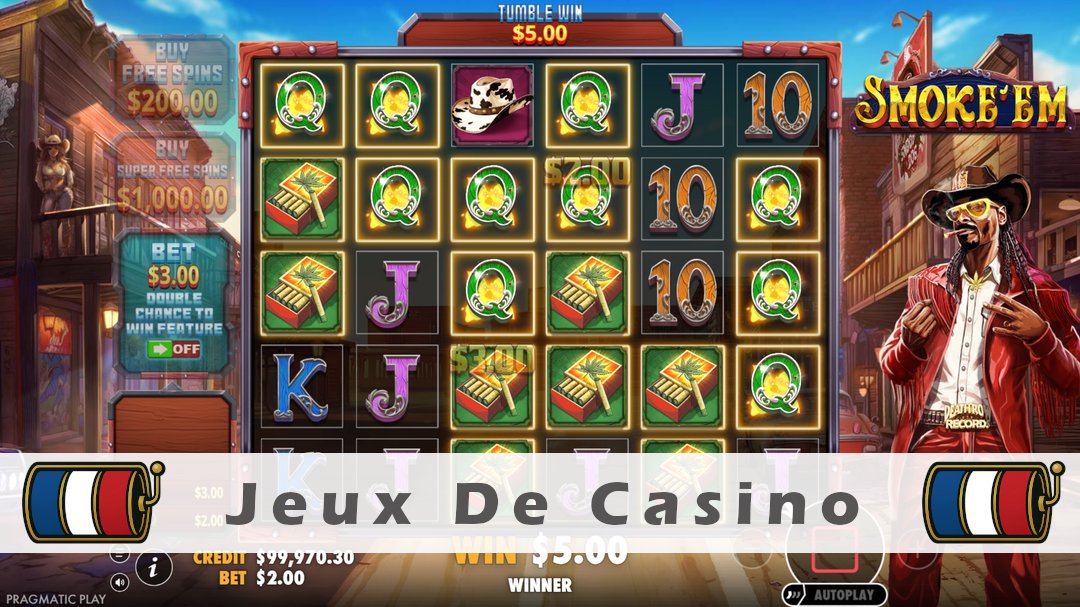 Démo de la machine à sous SmokeEm