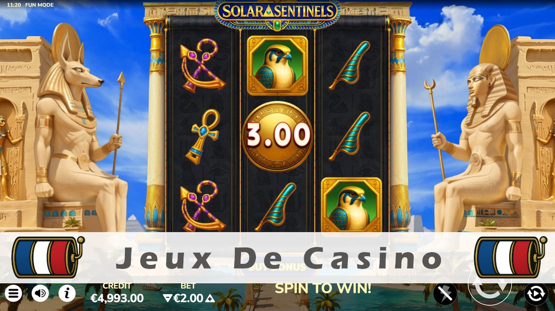 Démo de la machine à sous Solar Sentinels