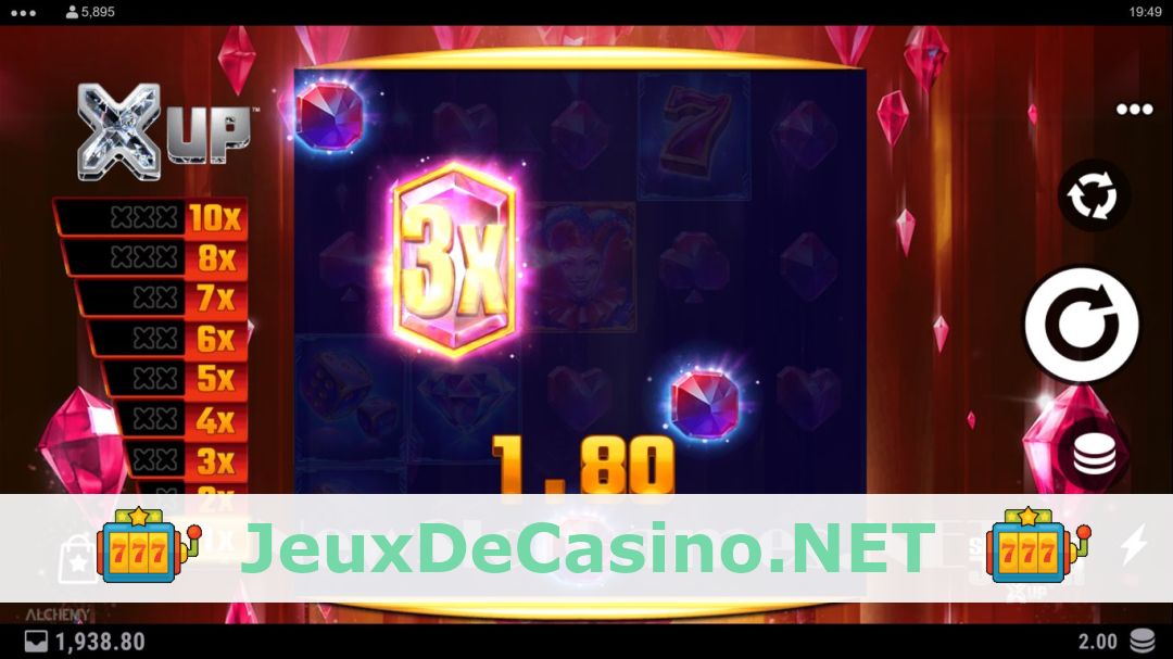 Démo de la machine à sous Sparkling Joker X UP