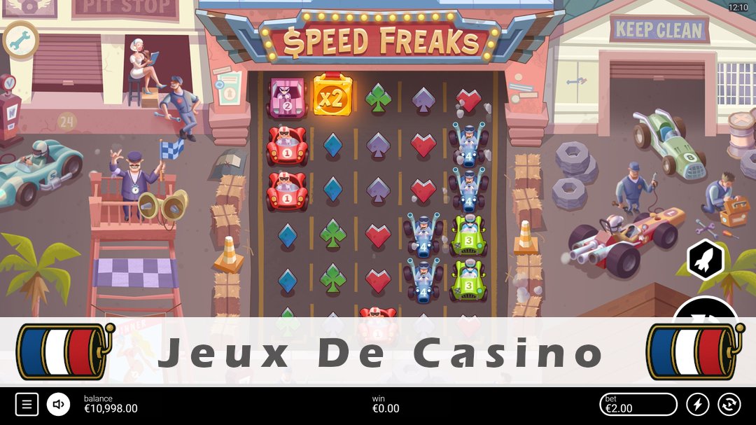 Démo de la machine à sous Speed Freaks