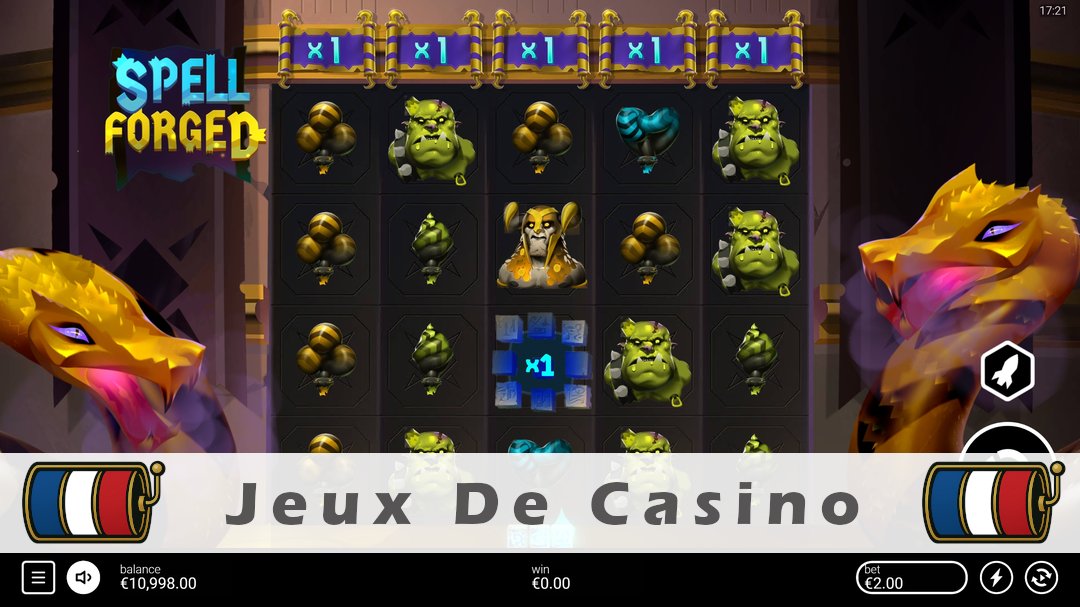 Démo de la machine à sous Spellforged