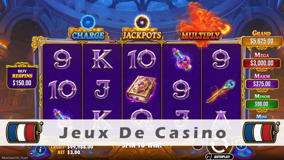 Démo de la machine à sous Spellmaster