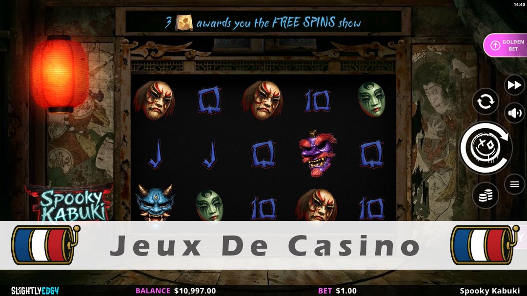 Démo de la machine à sous Spooky Kabuki