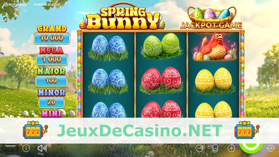 Démo de la machine à sous Spring Bunny