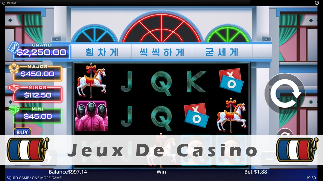 Démo de la machine à sous Squid Game One More Game