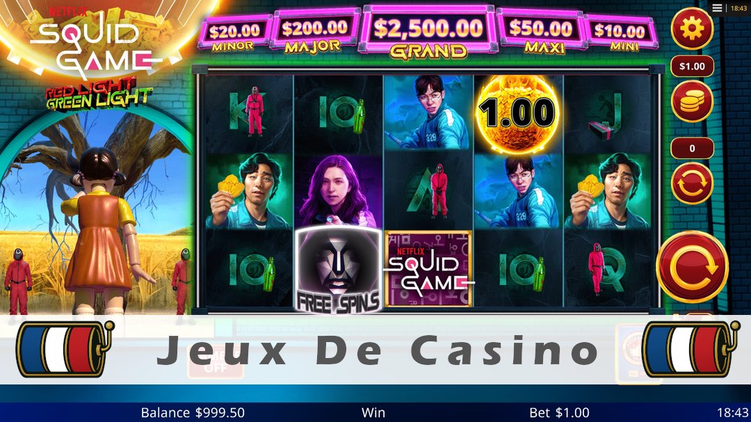 Démo de la machine à sous Squid Game Red Light, Green Light