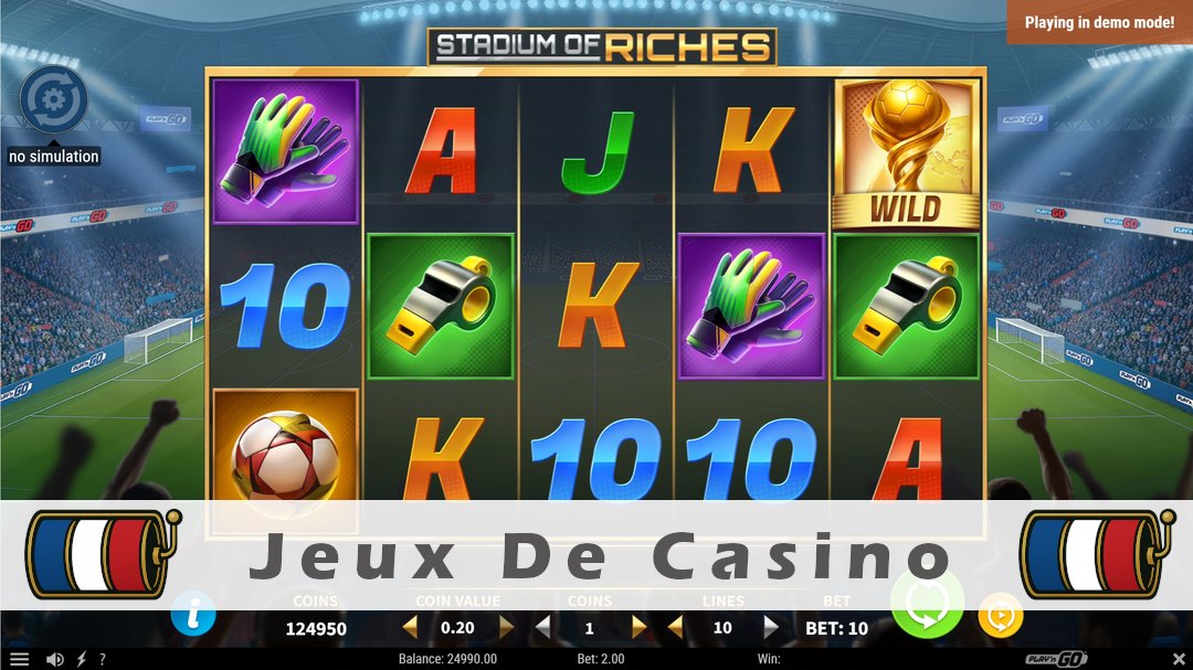Démo de la machine à sous Stadium of Riches