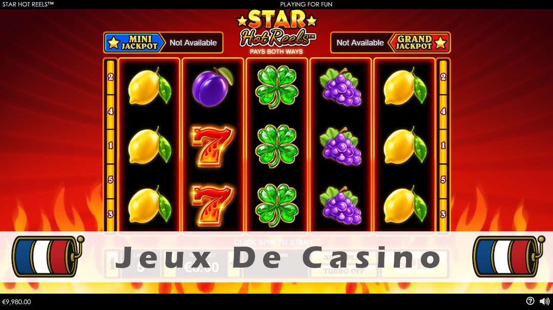 Démo de la machine à sous Star Hot Reels