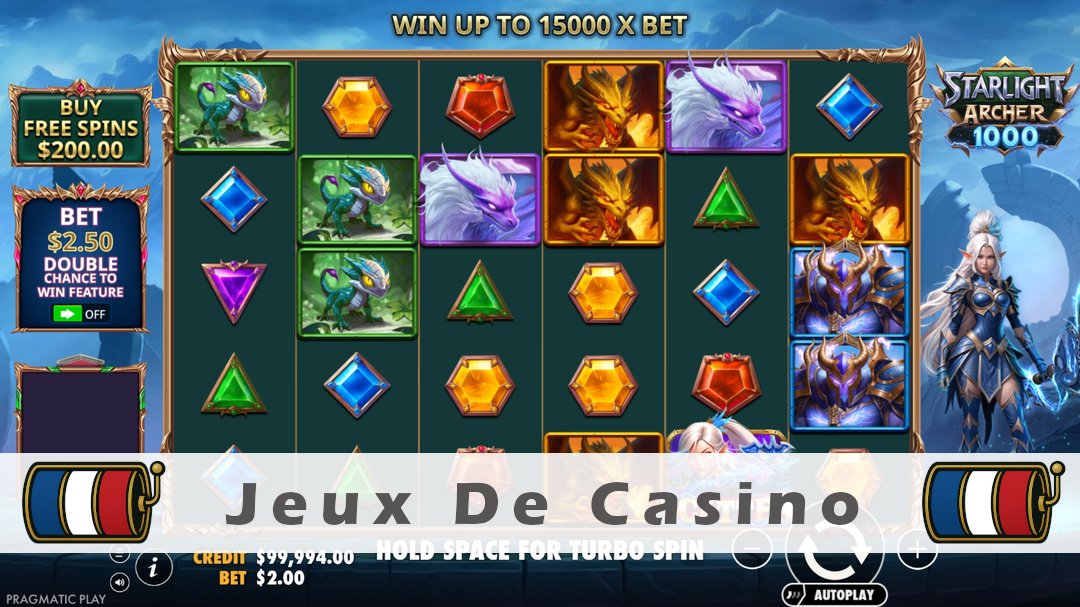 Démo de la machine à sous Starlight Archer 1000