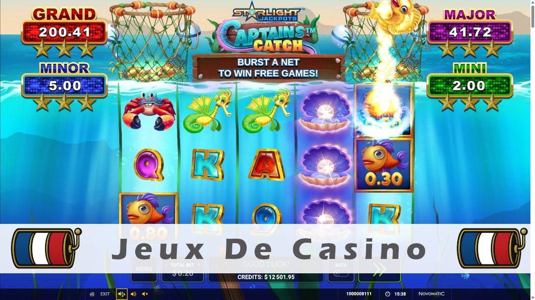 Démo de la machine à sous Starlight Jackpots Captains Catch