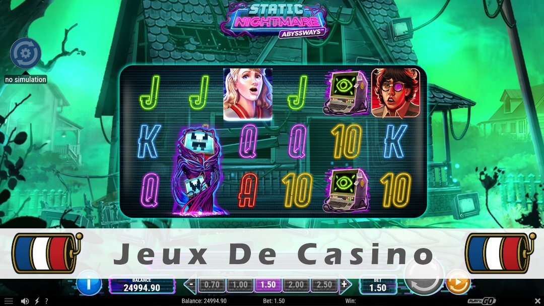 Démo de la machine à sous Static Nightmare Abyssways
