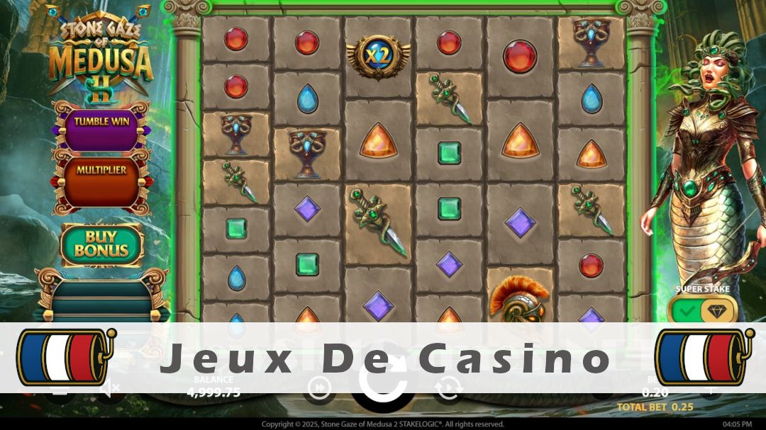 Démo de la machine à sous Stone Gaze of Medusa 2