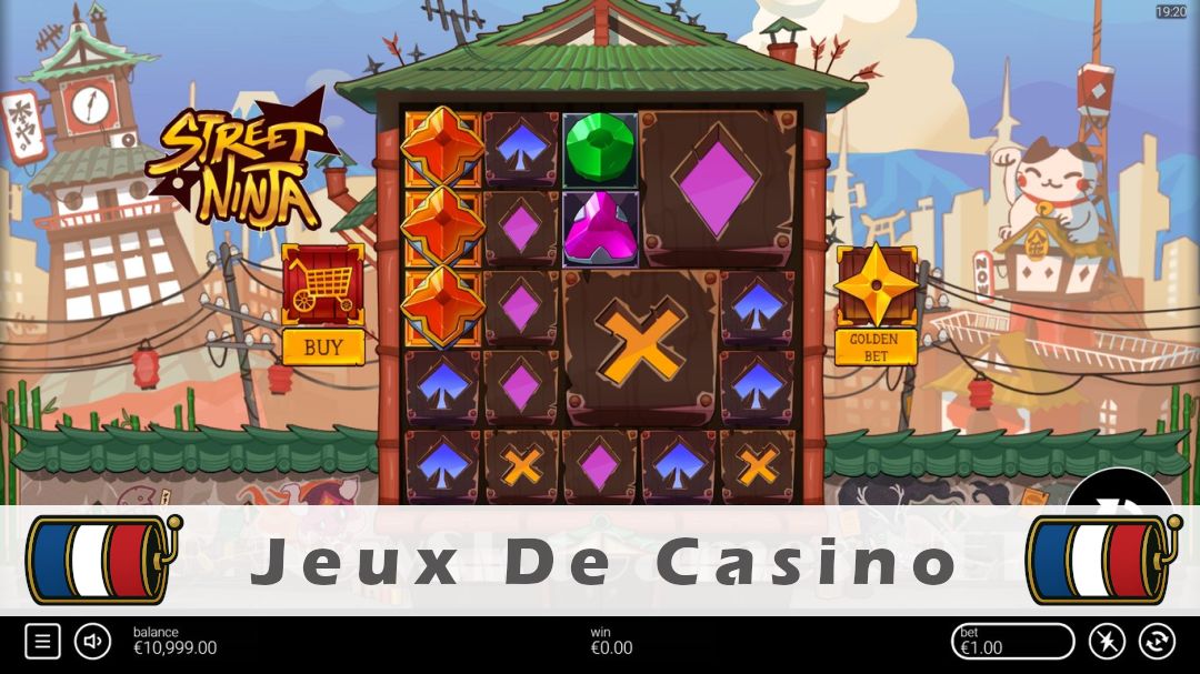 Démo de la machine à sous Street Ninja