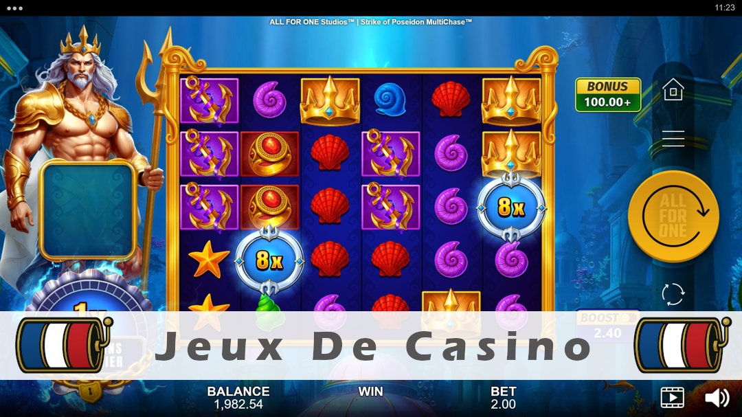 Démo de la machine à sous Strike of Poseidon MultiChase