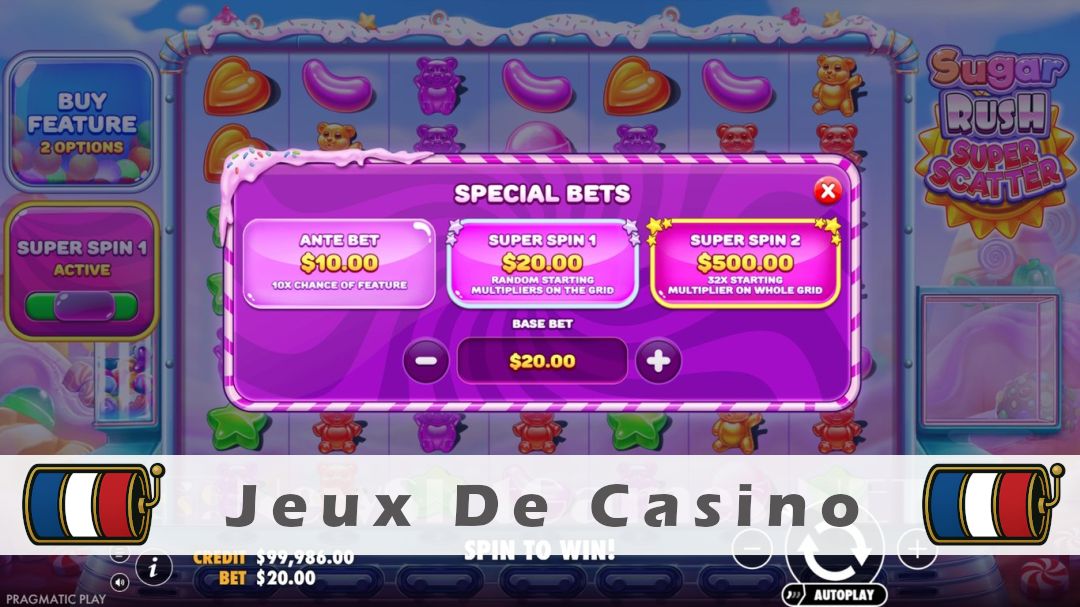 Démo de la machine à sous Sugar Rush Super Scatter