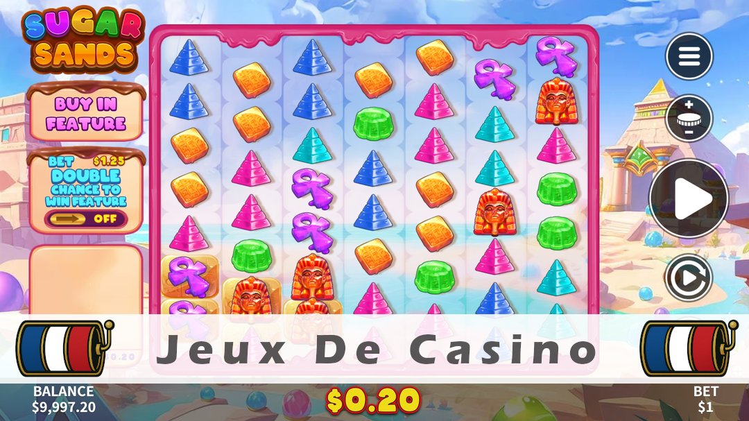 Démo de la machine à sous Sugar Sands