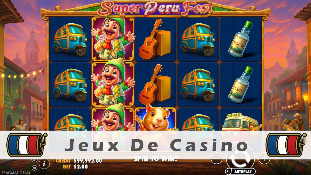 Démo de la machine à sous Super Peru Fest