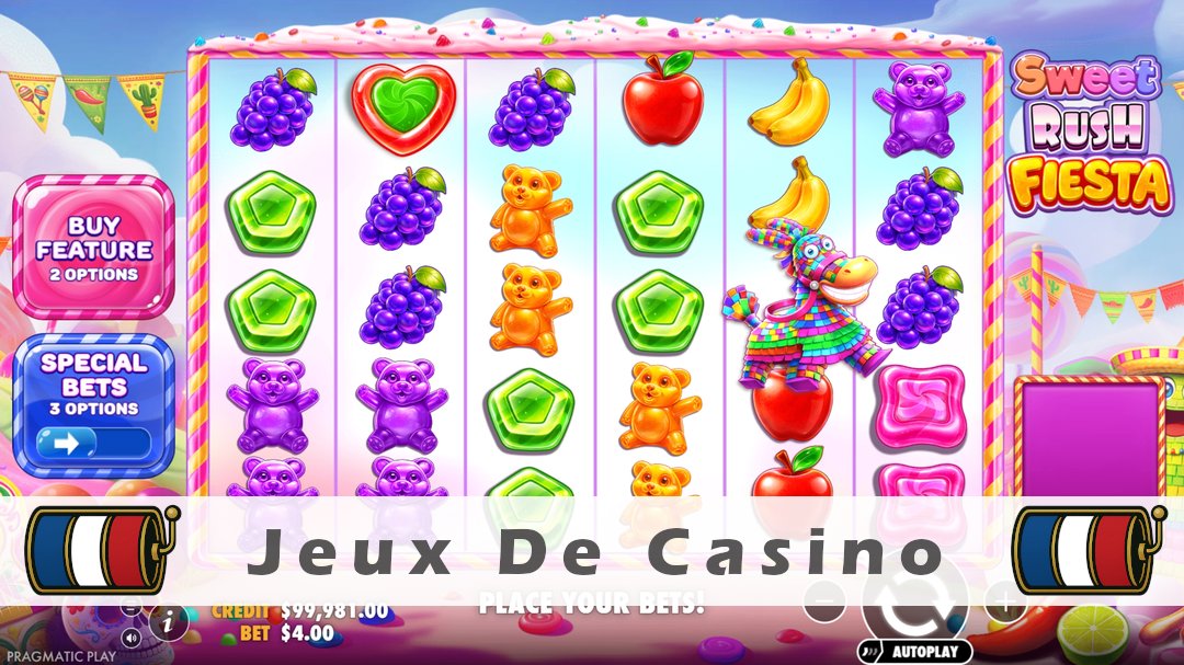 Démo de la machine à sous Sweet Rush Fiesta