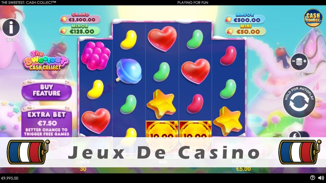 Démo de la machine à sous The Sweetest Cash Collect