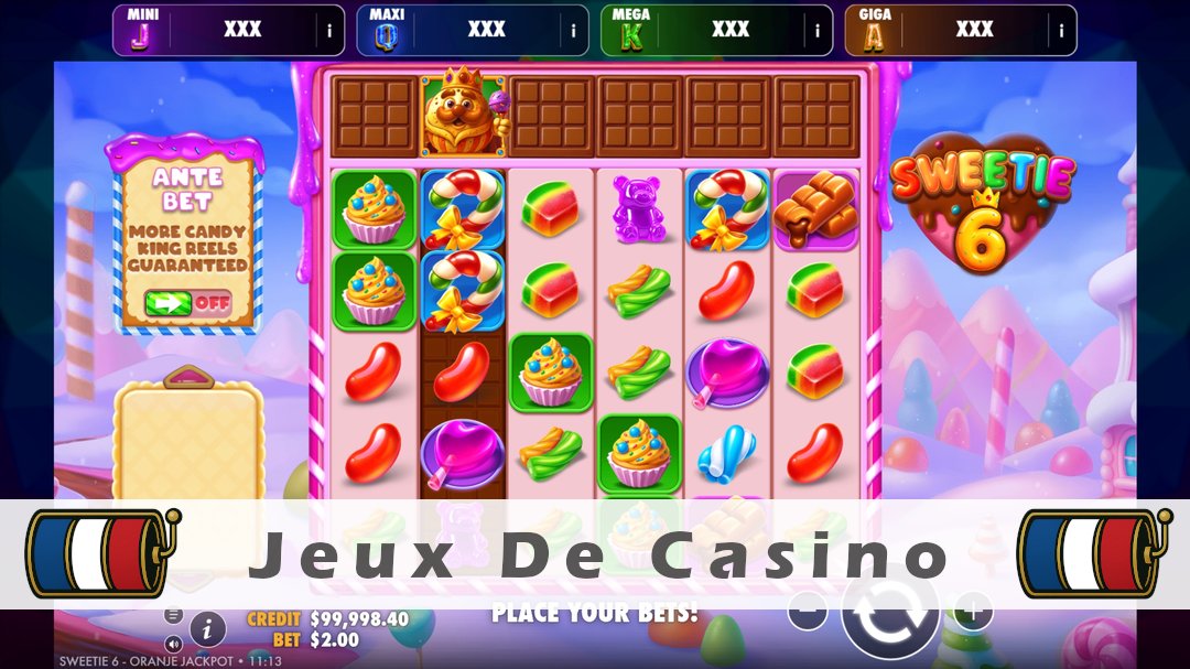 Démo de la machine à sous Sweetie 6