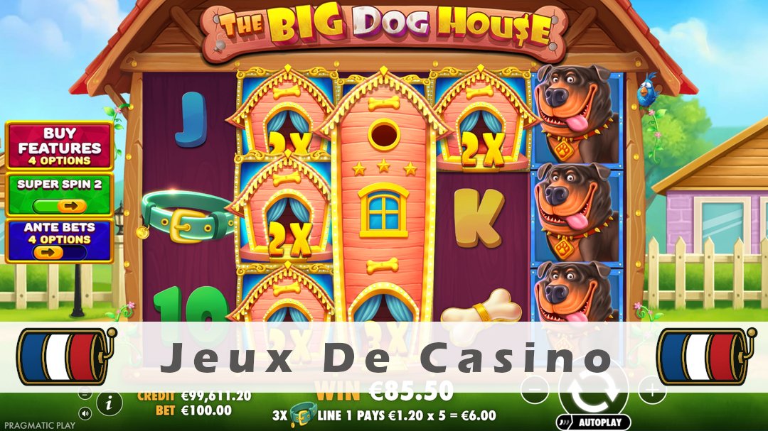 Démo de la machine à sous The Big Dog House