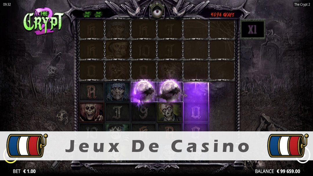 Démo de la machine à sous The Crypt 2