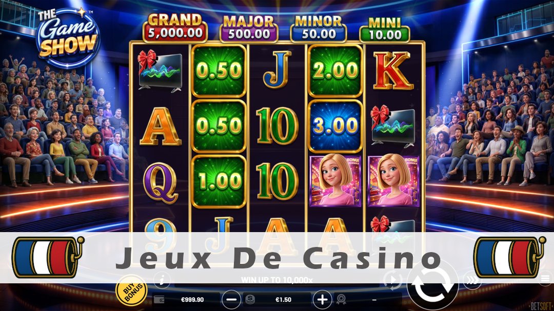Démo de la machine à sous The Game Show